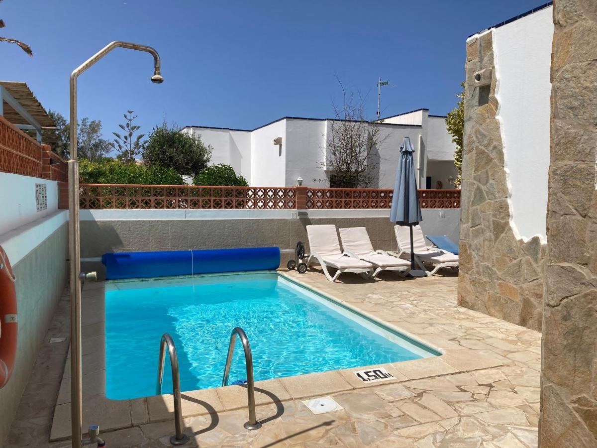 Beach House With The Heated Pool Next To Rocky Point Corralejo Exterior foto